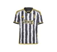 Chemise Adidas Juventus Turyn Home Jr IB0490 - Noir - Enfant - Regular - Manches courtes - Col chemise