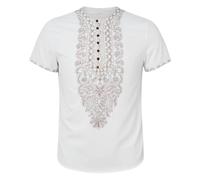 Chemise africaine à manches courtes pour homme - Col en V - Dashiki Patchwork - Chemise de fitness - Imprimé africain - Manches courtes - Haut d'été - Nouveau revers - Cardigan d'été - Chemise de
