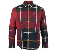 Chemise ajustée Barbour Dunoon - Rouge - Manches longues - Col chemise M
