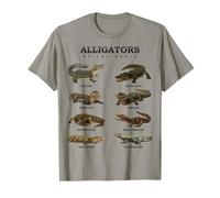Chemise Alligators of the World Espèces d'alligators mondiales T-Shirt