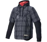 Chemise Alpinestars Mo.St.Eq Tartan - Gris Charbon/Noir 43004249610
