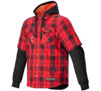 Chemise Alpinestars Mo.St.Eq Tartan - Rouge Flamme/Noir 43004243136