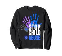 Chemise Anti-abus pour Enfant - Stop Child Abuse Sensibilisation à la prévention de l'abus Sweatshirt