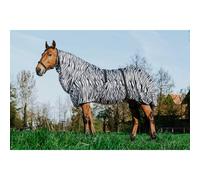 Chemise anti-eczéma zèbre pour cheval Riding World Noir 105 cm