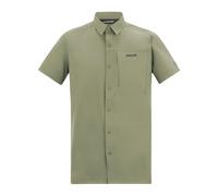 Regatta Anti-insect Travel Light Short Sleeve Shirt Vert L Homme