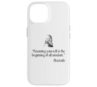 Chemise Aristote sur la connaissance de soi Philosophie d'Aristote Coque pour iPhone 14