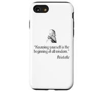 Chemise Aristote sur la connaissance de soi Philosophie d'Aristote Coque pour iPhone SE (2020) / 7 / 8