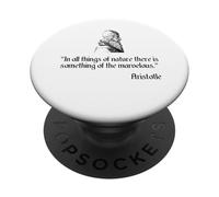 Chemise Aristote sur la nature merveilleuse Philosophie d'Aristote PopSockets PopGrip Adhésif