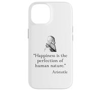Chemise Aristote sur Le Bonheur Philosophie d'Aristote Coque pour iPhone 14
