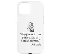 Chemise Aristote sur Le Bonheur Philosophie d'Aristote Coque pour iPhone 15
