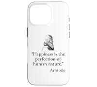 Chemise Aristote sur Le Bonheur Philosophie d'Aristote Coque pour iPhone 16 Pro