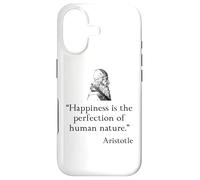 Chemise Aristote sur Le Bonheur Philosophie d'Aristote Coque pour iPhone 17