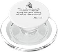 Chemise Aristote sur l'homme idéal Philosophie d'Aristote PopSockets PopGrip pour MagSafe