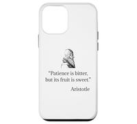 Chemise Aristote sur Patience Philosophie Aristote Coque pour iPhone 12 mini