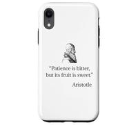 Chemise Aristote sur Patience Philosophie Aristote Coque pour iPhone XR