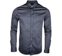 Chemise Armani Exchange noire slim fit pour homme - Couleur: Noir - Taille: S M