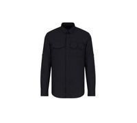 Chemise Armani Exchange - Réf. 3KZC16-ZNJXZ-1200 - Noir - Col chemise - Manches longues XS