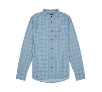 Chemise Armani Exchange - Réf. 3KZC61-ZNRNZ-7505 - Bleu - Col chemise - Manches longues S