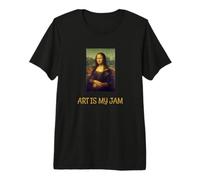 Chemise Art is My Jam Mona Lisa T-Shirt Haut de Gamme