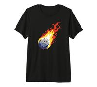 Chemise astéroïde pour garçons, Hommes, Filles, Femmes, comète Spatiale météore T-Shirt Haut de Gamme
