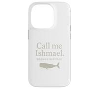 Chemise avec citation Call Me Ishmael Moby Dick pour les amateurs de livres Coque pour iPhone 14 Pro