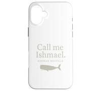 Chemise avec citation Call Me Ishmael Moby Dick pour les amateurs de livres Coque pour iPhone 16 Plus