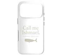 Chemise avec Citation Call Me Ishmael Moby Dick pour Les Amateurs de Livres Coque pour iPhone 17 Pro