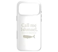 Chemise avec Citation Call Me Ishmael Moby Dick pour Les Amateurs de Livres Coque pour iPhone 17 Pro Max