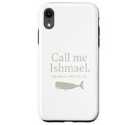Chemise avec citation Call Me Ishmael Moby Dick pour les amateurs de livres Coque pour iPhone XR