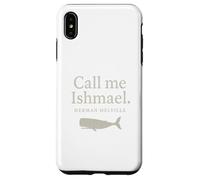 Chemise avec citation Call Me Ishmael Moby Dick pour les amateurs de livres Coque pour iPhone XS Max