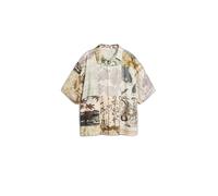 Chemise avec un patch imprimÃ© Desigual Blanc M