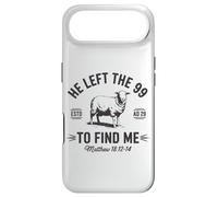 Chemise avec Verset de la Bible « He Left The 99 to Find Me » Coque pour iPhone Air