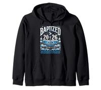 Chemise baptisée en 2026 avec Verset biblique pour Le baptême chrétien Sweat à Capuche