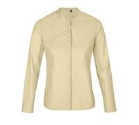 Chemise - BART WOMEN - Col mao - Manches longues - Ajustée - Beige XXL