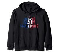 Chemise Bastille Day - Liberte Egalite Fraternite pour Le 14 Juillet Sweat à Capuche