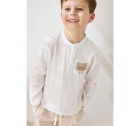 Chemise Bébé En Gaze De Coton Auguste Ecru 36M(97CM)