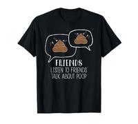 Chemise Best Friend Poop - Friends Talk About Poop! T-Shirt