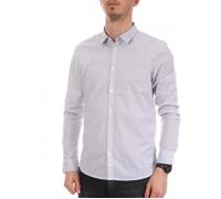 Chemise Blanche à motifs Homme Teddy Smith Carton Strectch S