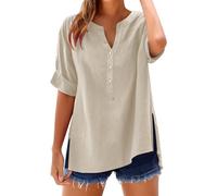 Chemise Blanche Femme, Ventes Flash du Jour 2025, Tee Shirt Femme Grande Taille, Haut Chic, Basic Top_1