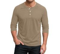 Chemise Blanche Homme Manchette Oktoberfest Tunisien Longue sans T Shirt Homme Col V Hawaienne Satin Compression Lin Fleur Polo Chaude Col Tunisien Marron Clair S
