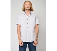 Chemise blanche imprimée Homme KALON - KAPORAL - Slim - Manches courtes - Poche poitrine M