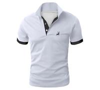 Chemise Blanche Luxe Homme Polo Manchette Bleu Zippé Ceremonie Business Classique Tricot Grand Maillot Indien Cravate an Chics Essential Fermeture Message Snood Racing