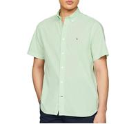 Chemise Blanche/Verte Homme Tommy Hilfiger Gingham XS