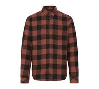 BLEND Chemise 'BHBUSTER' rouge / noir, Taille XXL
