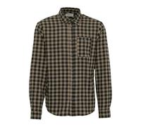 BLEND Chemise noisette / noir, Taille XXL