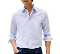 Chemise Bleu Clair Homme Tommy Hilfiger Flex Poplin M