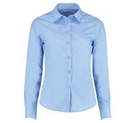 Chemise Blouse Kustom Kit Femme À Manches Longues En Popeline Facile À Repasser