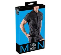 Chemise Multi Poches Noir