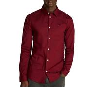 Chemise Bordeaux Homme Tommy Hilfiger Tjm Original XS