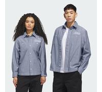 CHEMISE BOUTONNÉE MANCHES LONGUES SKATEBOARDING x MARK GONZALES Aurora Ivy / White L